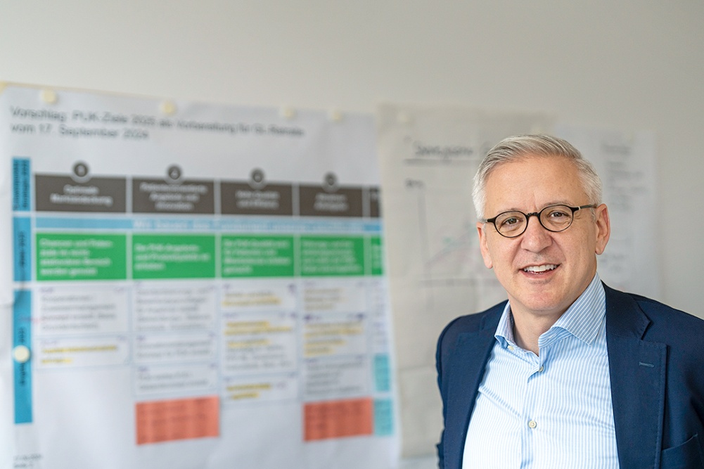 Ernst Bachmann, Leiter Unternehmensentwicklung